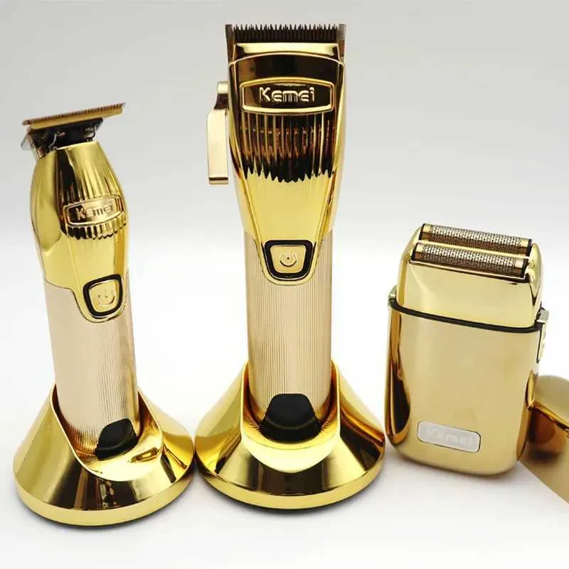 Триммер для волос Kemei KM-K32S KM-I32S KM-TX1 Professional Hair Clipper с зарядным устройством с сиденьем Mens Electric Shaver Q240427