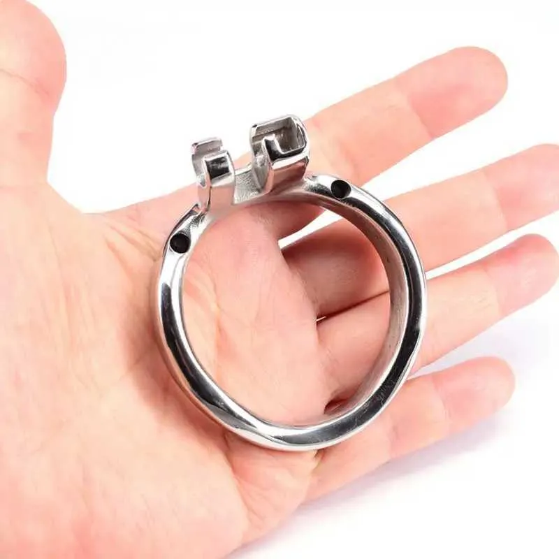 Nxy Cockrings Sodandy Stainless Steel Cock Rings Metal Penisring Cockring Male Chastity Devices Bondage Gear for Men Cage Accessories 240427