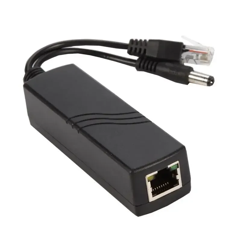 2024 SPOE 24V Inport 12V Output Poe Splitter 100 MeterStransmission لكاميرا IP لا تحتاج إلى طاقة adaperfor 24V إلى 12 فولت