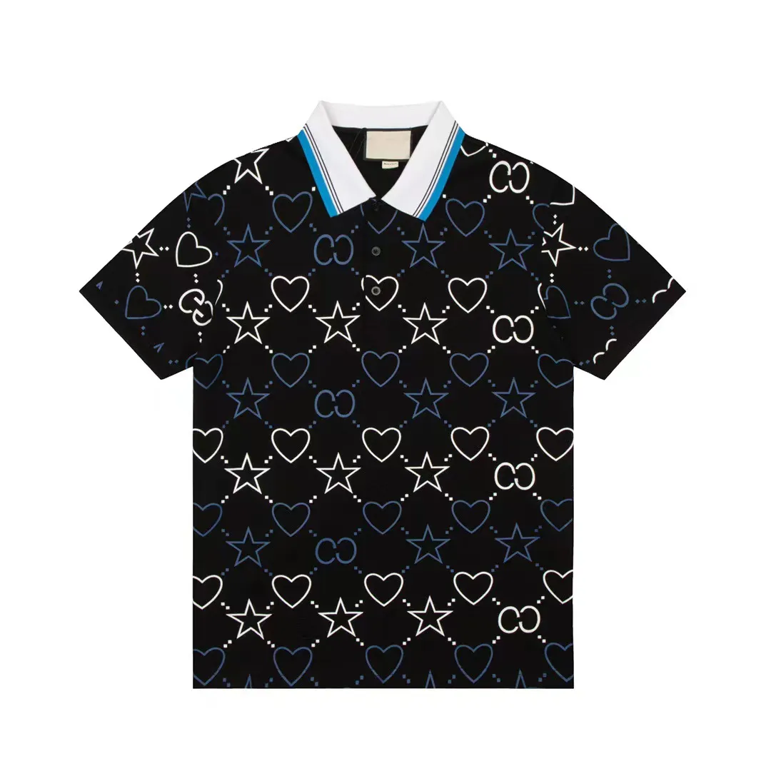 メンズポロシャツデザイナーマンファッションホースTシャツカジュアルメンゴルフサマーポロスシャツ刺繍ハイストリートトレンドトップティーアジアサイズA9