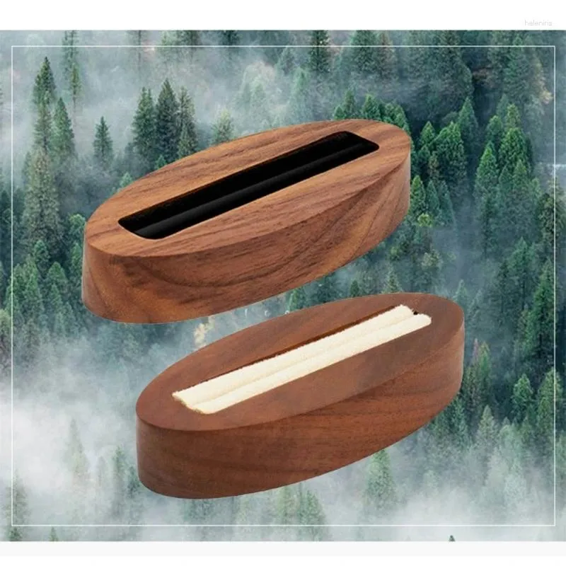 Sieraden zakjes houten ringen display houder showcase oorbellen ladeopslag