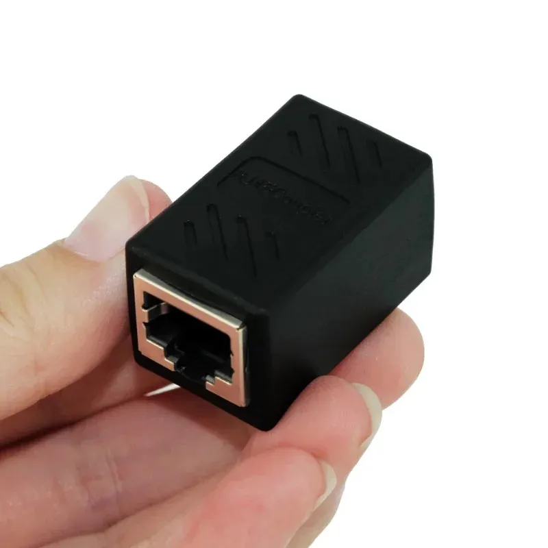 ANPWOO RJ45 Dişi - Kadın Port Ağı Ethernet LAN Ayrıştırıcı Konnektör Transfer Kafası RJ45 Adaptör Bağlayıcı CAT5 CAT6 SOWKT