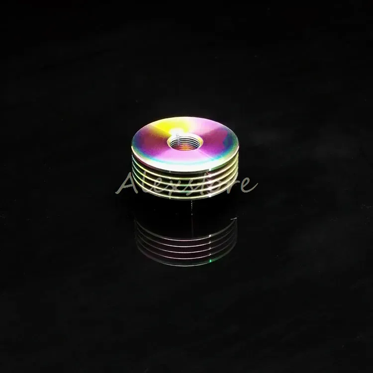 Heat Sink Adaptor 510 Finned Heatsink Adapter Insulator for 510 Thread Bottom Attached 22mm 24mm RDA RBA Atomizers Overheating Protection