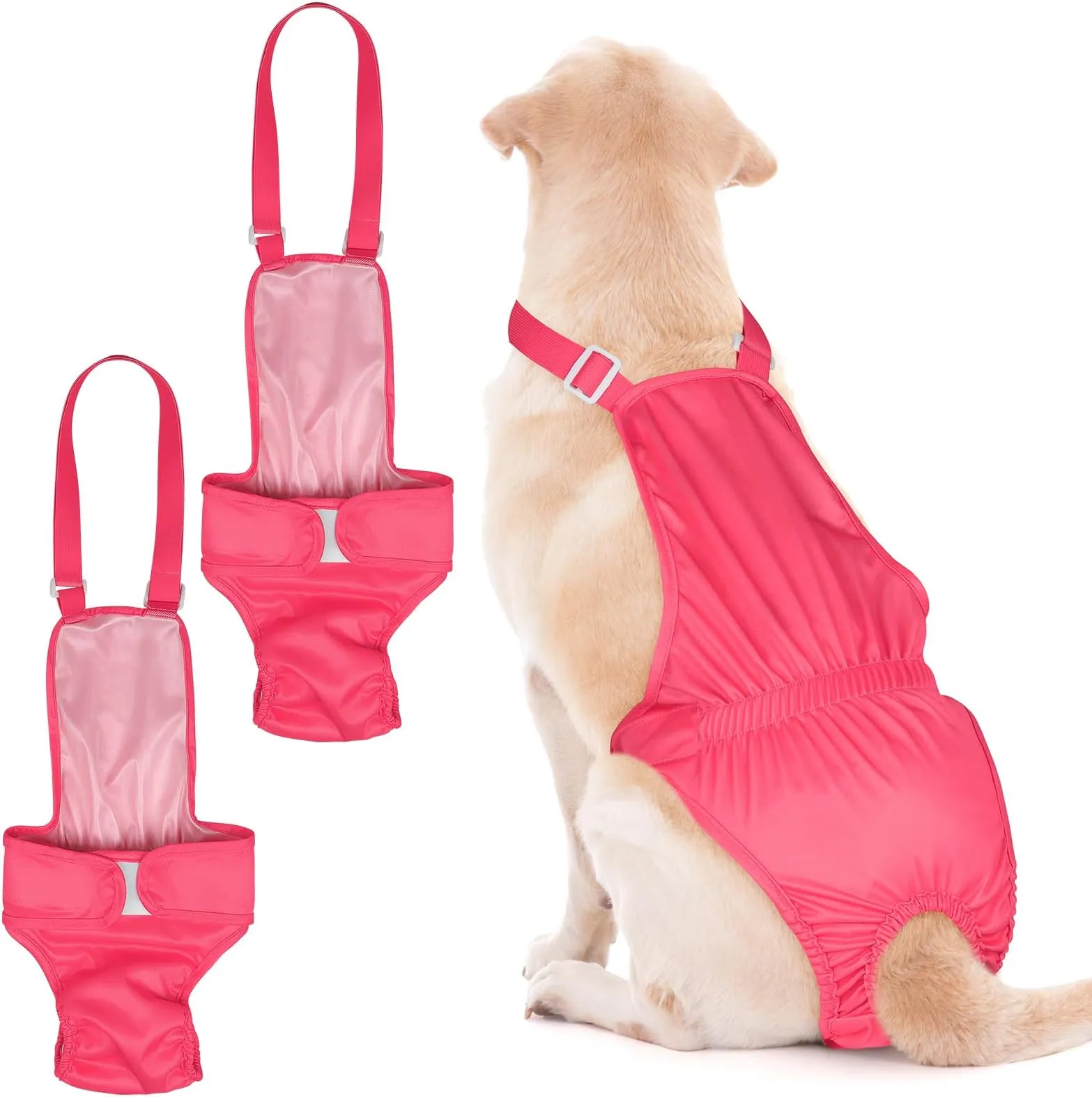 Female Dog Diapers For Incontinence Heyu-Lotus Reusable Dog