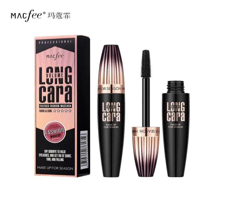 Mascara per il trucco per gli occhi Macfee Volume lungo Cara Fashion Make Up Perfect Roll diventa Warped Waterproof Cosmetics1084796