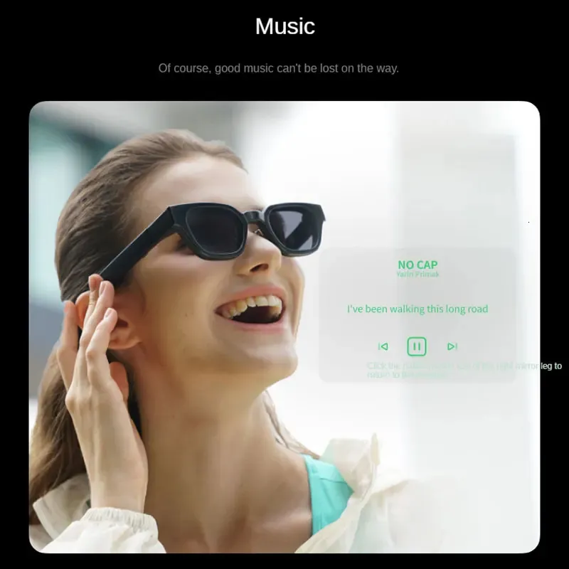 INMO Go Smart 5g Smart Glasses Wireless AI Assistant With Music 