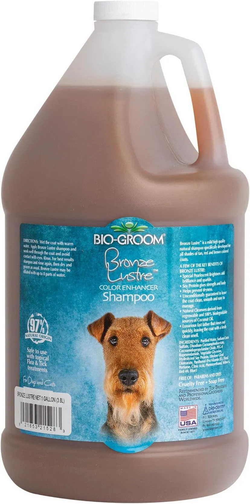 Color Enhancing Pet Shampoo Lustrous Coat Brightener, Best Seller!  Premium Dog Grooming Supplies Shop Now!