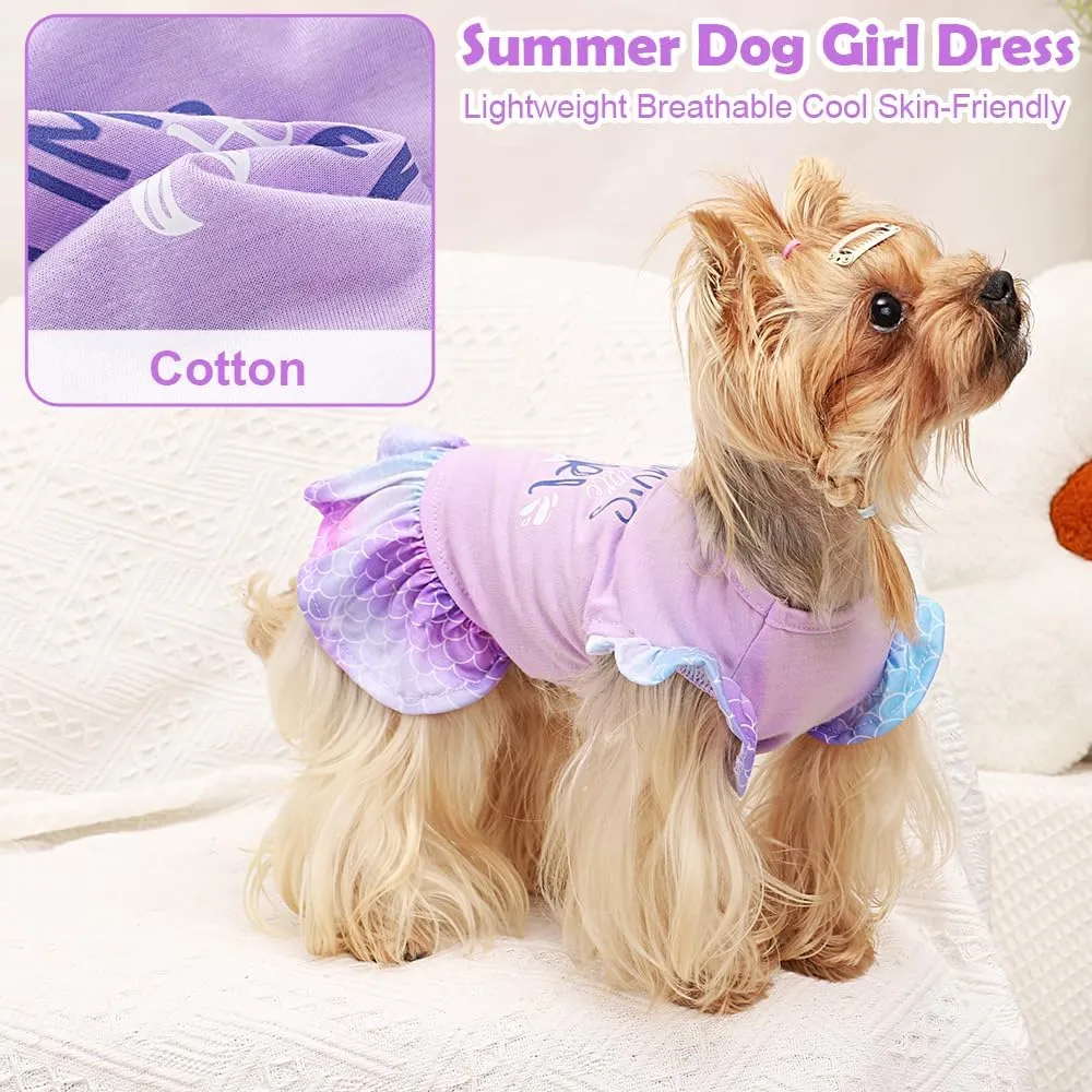 blue dress for baby girl Unicorn Dog Tutu Dress main image 0
