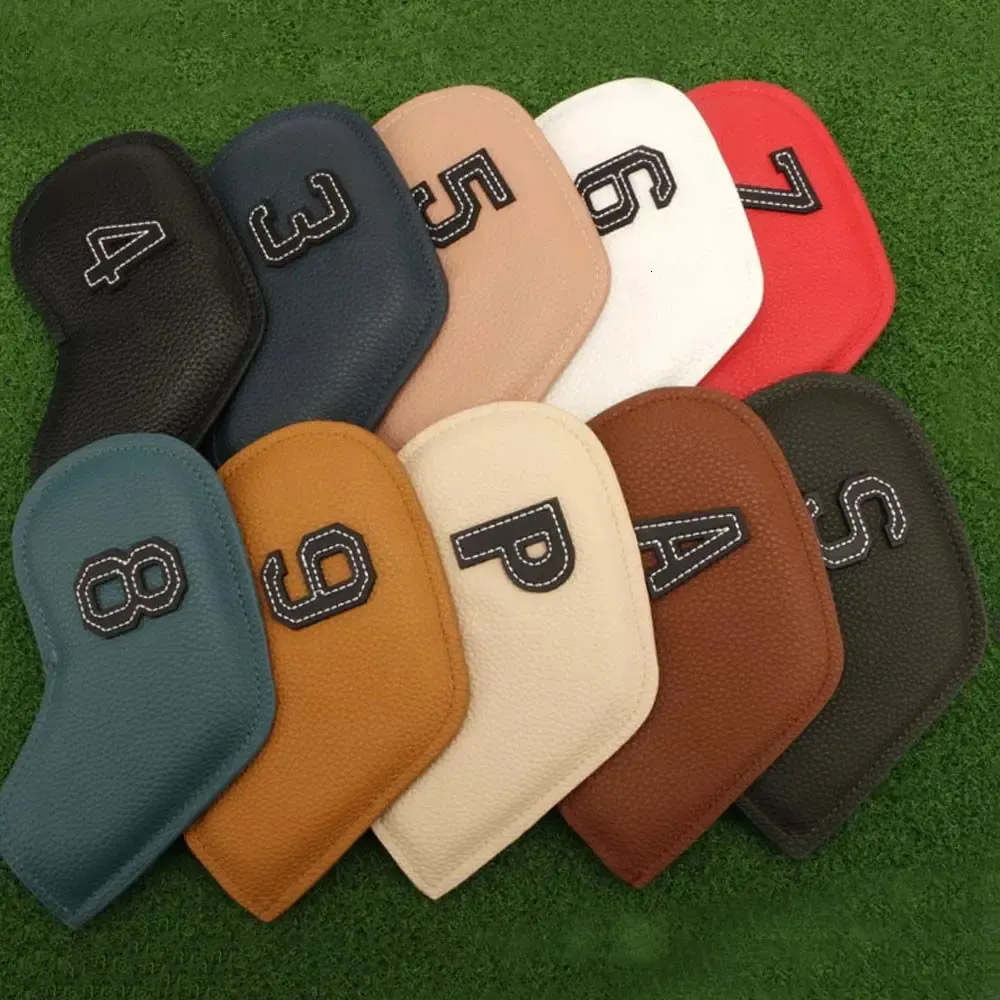 Golf Putter Accessories Trainingsapparatuur Hoofdkastjes Club Hoofdbedekking Iron Headcover 240424