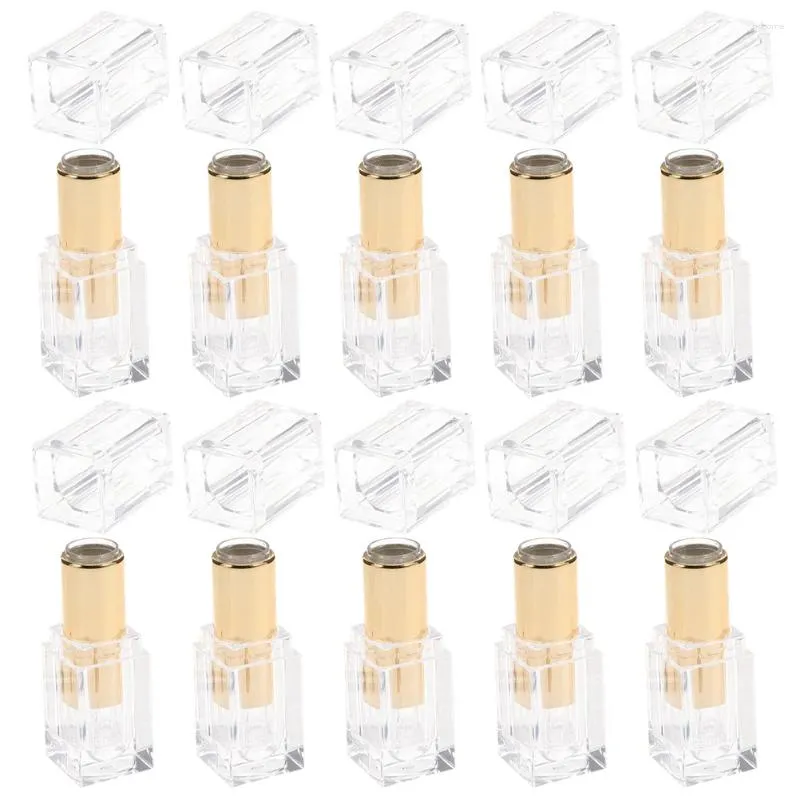 Storage Bottles 10 Pcs Lip Gloss Kit Small Business Tubes Maker Tint Wand Bulk DIY Making Empty Containers