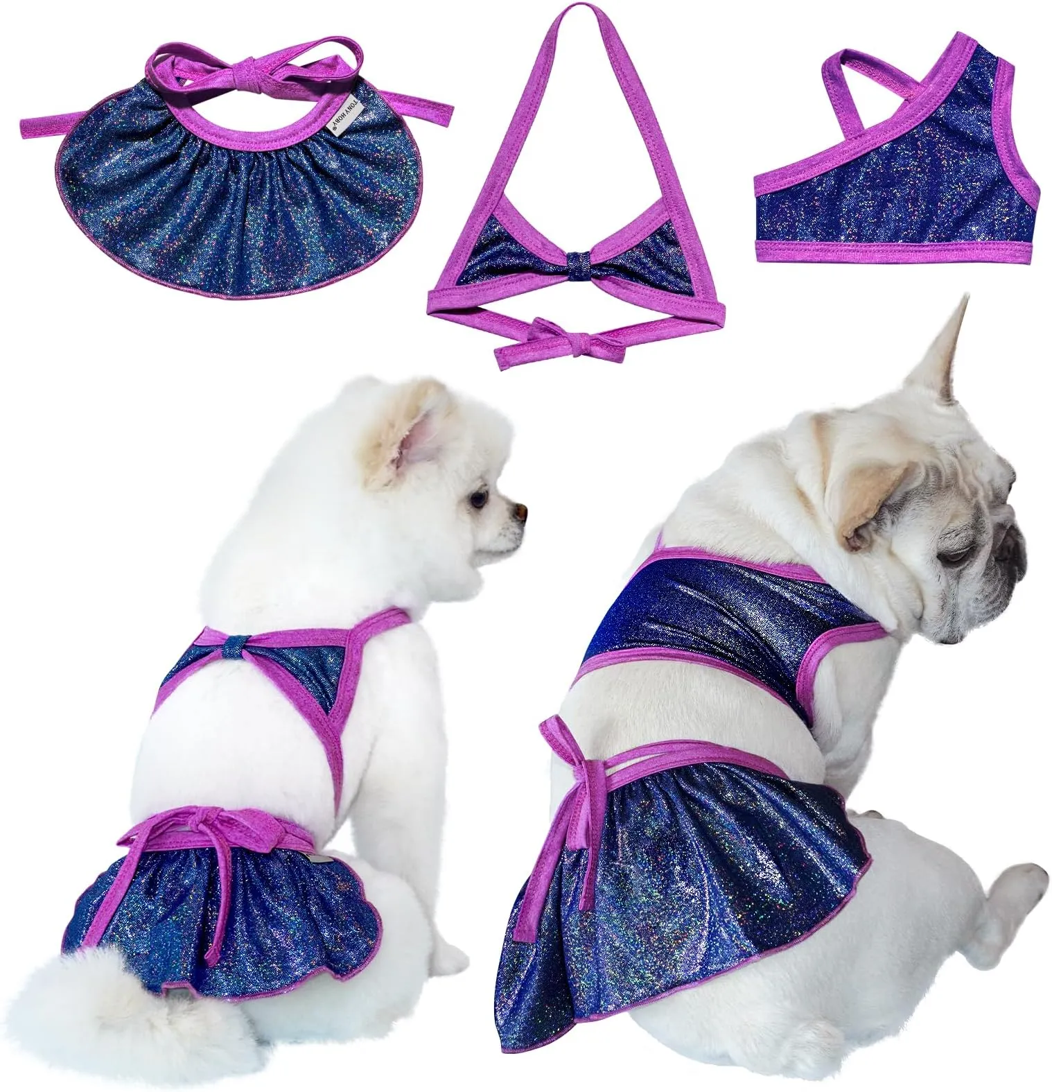 dog blue dress Prairie Dog Dress by Parisian Pet