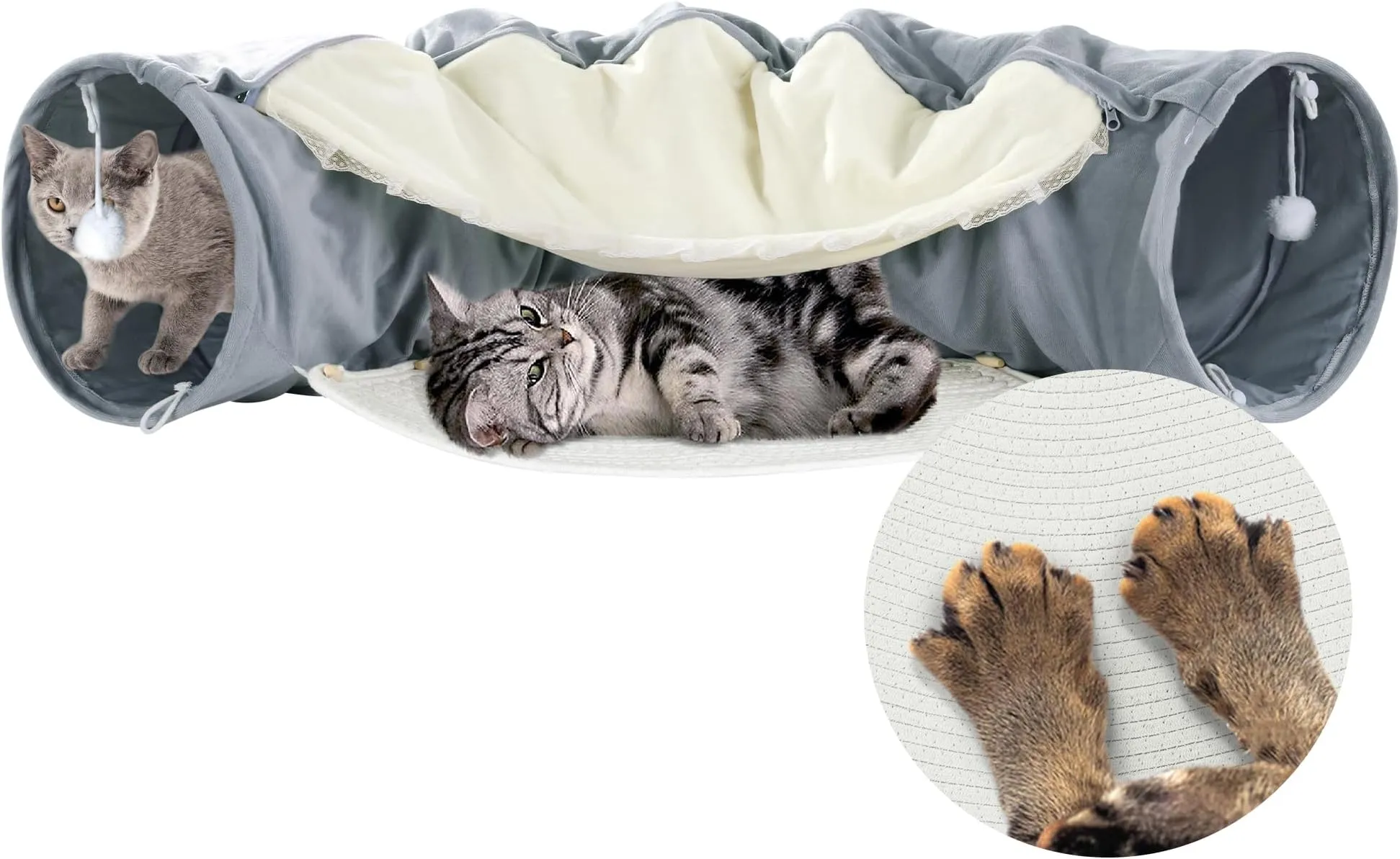 Trust How To Get A Scared Cat To Come To You 2-in-1 Cat Tunnel - Main Image