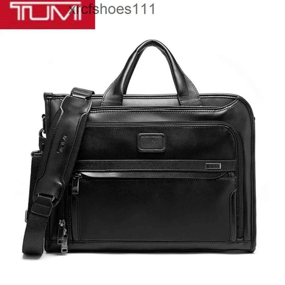 Handväska läder 9603110d3 tummii designer t ryggsäck tummii axelväska mens portfölj mens casual business back pack z58m