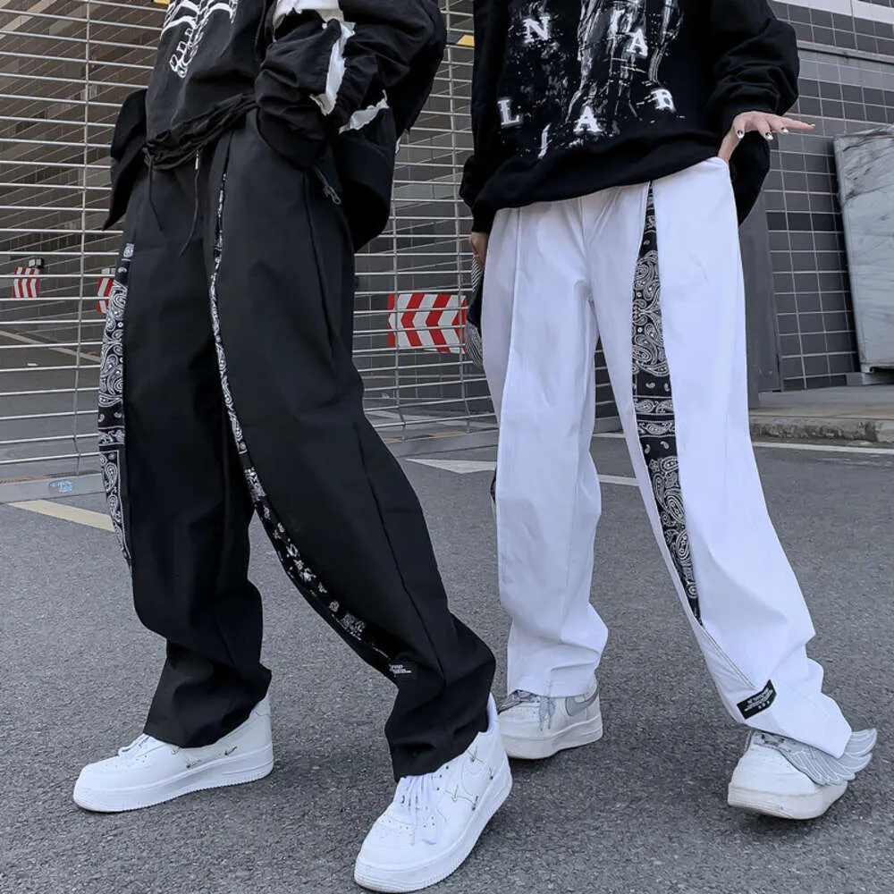 Summer Cashew Flower Casual Pants for Men's Loose and Trendy Leggings, Sports Hip-Hop Croped Pants for Men's Pants