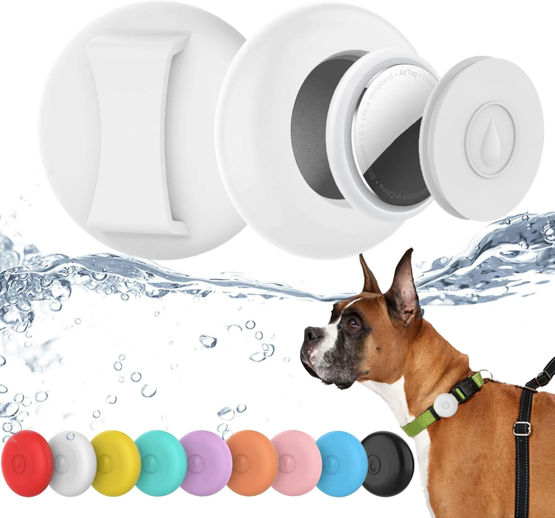 Spoton Bluetooth Wireless Dog Fence Smart Dog Collar Virtual Fence