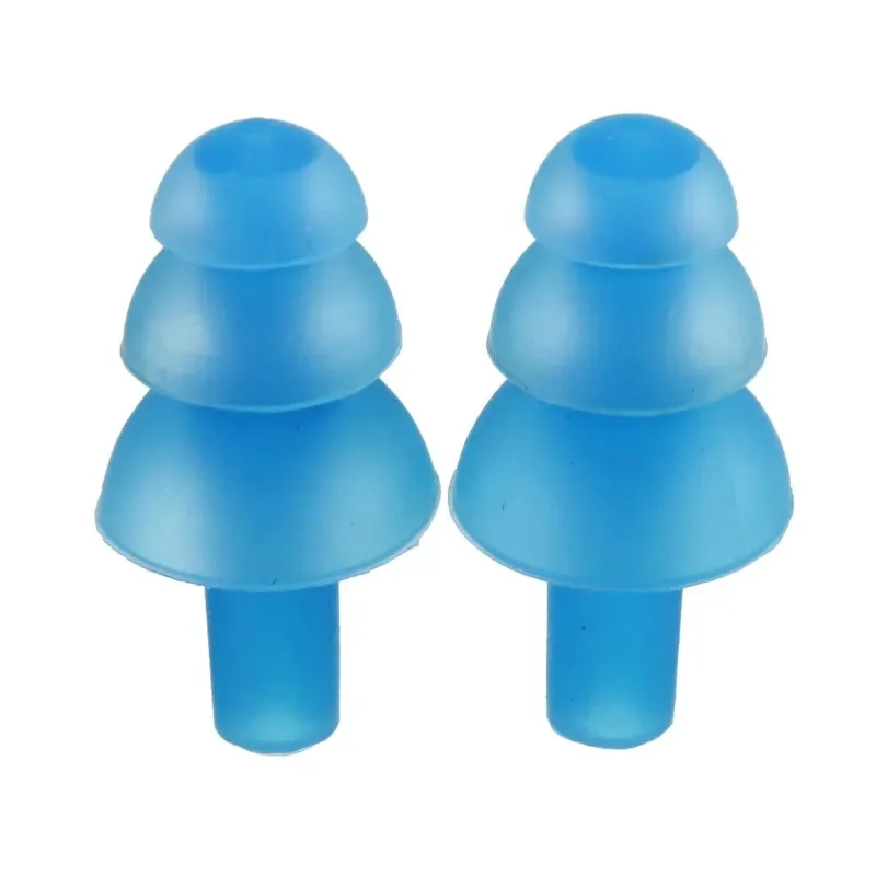 ANPWOO Silicone Waterproof Swimming Ear Plugs Earplugs Ear Protector Noise Reduction Protective Earmuffs