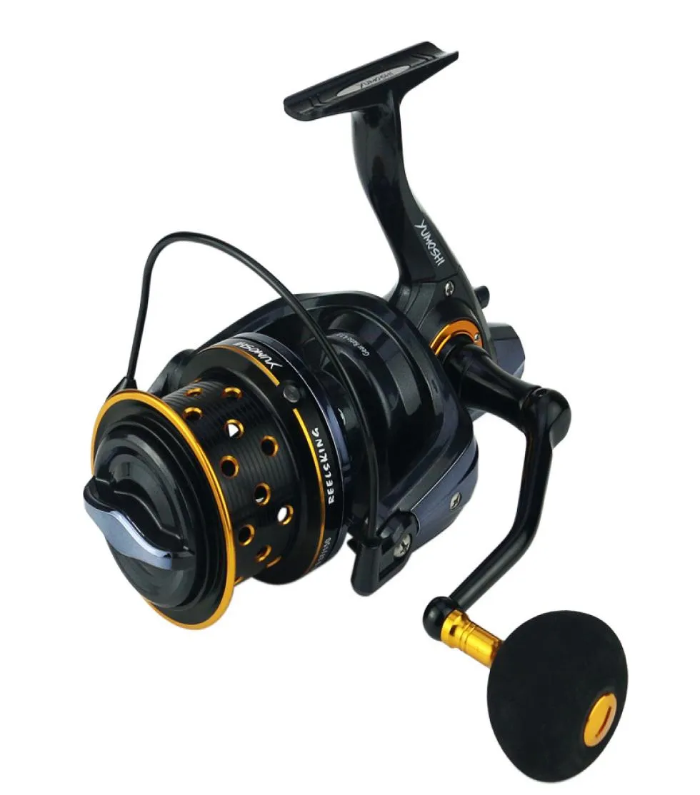 141BB Surfing Casting Reel do dużych ryb metalowych szpuli długi kołki łowisk kół TK8000 9000 Series1776488