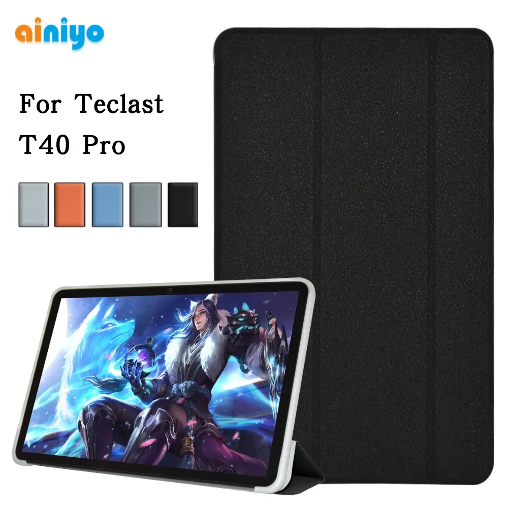 Case Case för Teclast T40 Pro 10.4 "Tablett, Stand TPU Soft Shell Cover för T40Pro