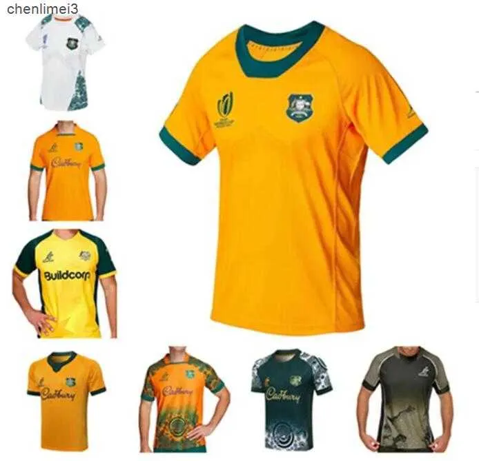 2023 2024 Australië Rugby Jerseys Home Away 2023 24 Kangaroos Wallaby Retro Shirt Maillot de National Australia Shirts Rugby