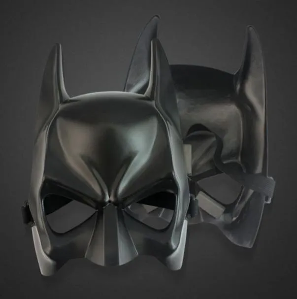 Halloween Dark Knight Adult Masquerade Party Batman Bat Man Mask Costume En storlek Lämplig för vuxna och barn7647630