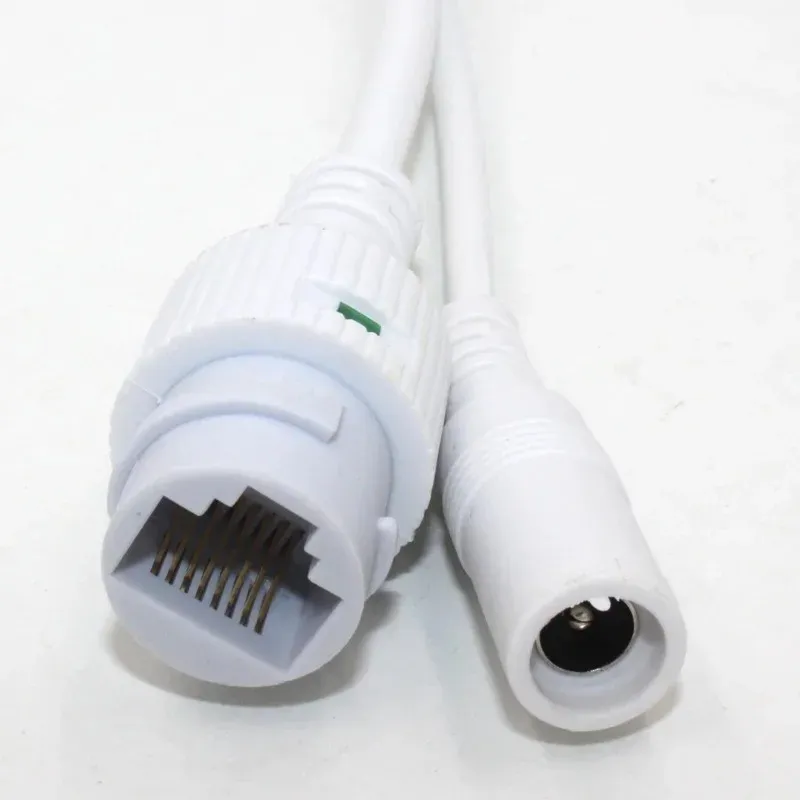 2024 ANPWOO High Quality 9-Pin IP Camera Module Network Cable Pigtail 80cm 1/2/3/6 PoE RJ45 DC12V Power Supply 4In1 Waterproof Kitfor High Quality Network Cable