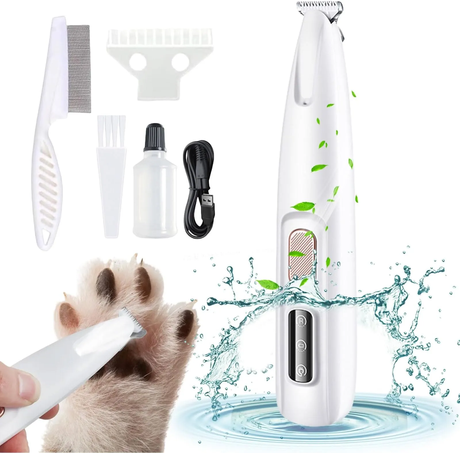 Cordless Dog Grooming Vacuum, Pet Grooming Kit