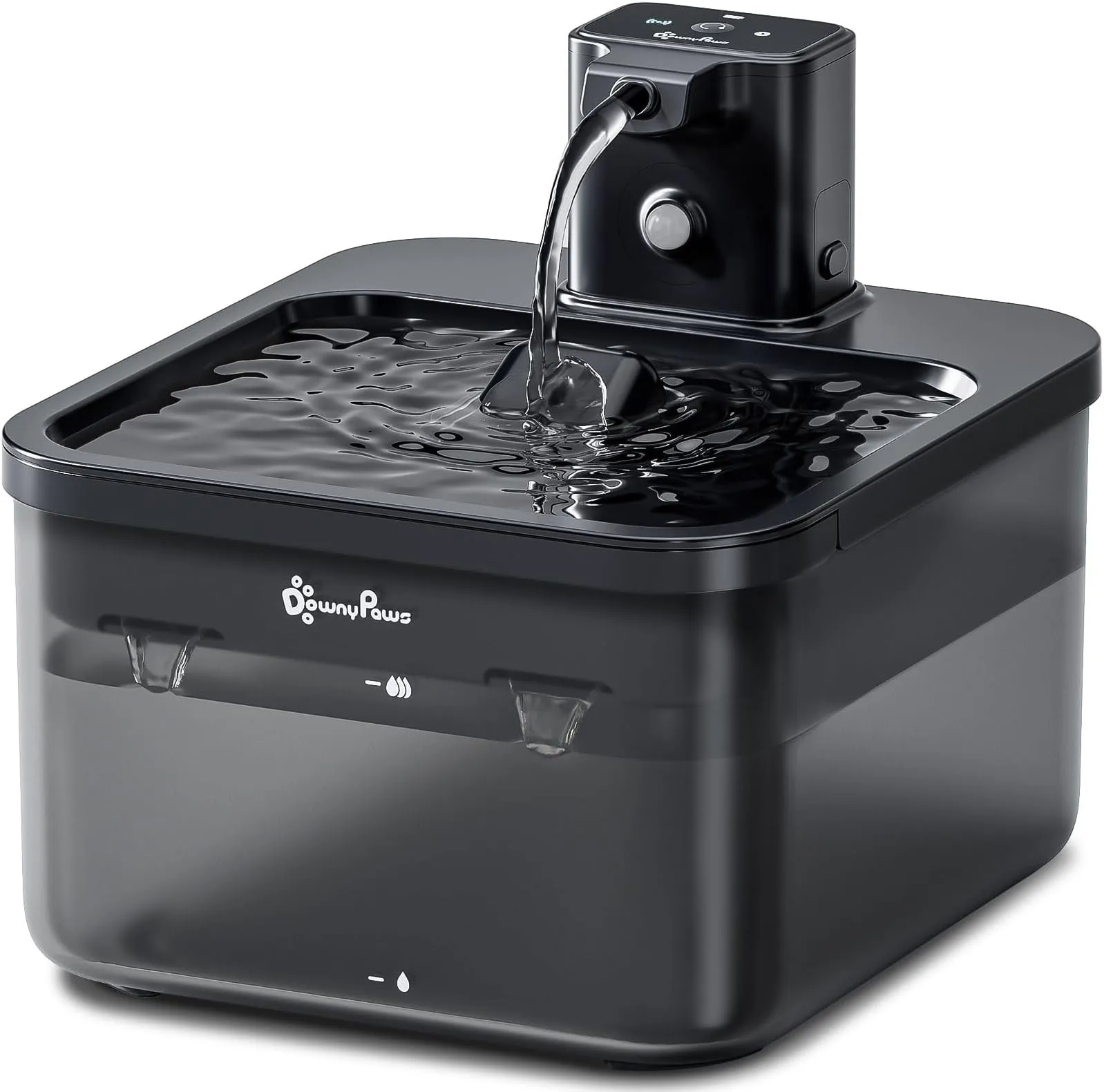 Battery Powered Cat Fountain Wireless Pet Water Dispenser With