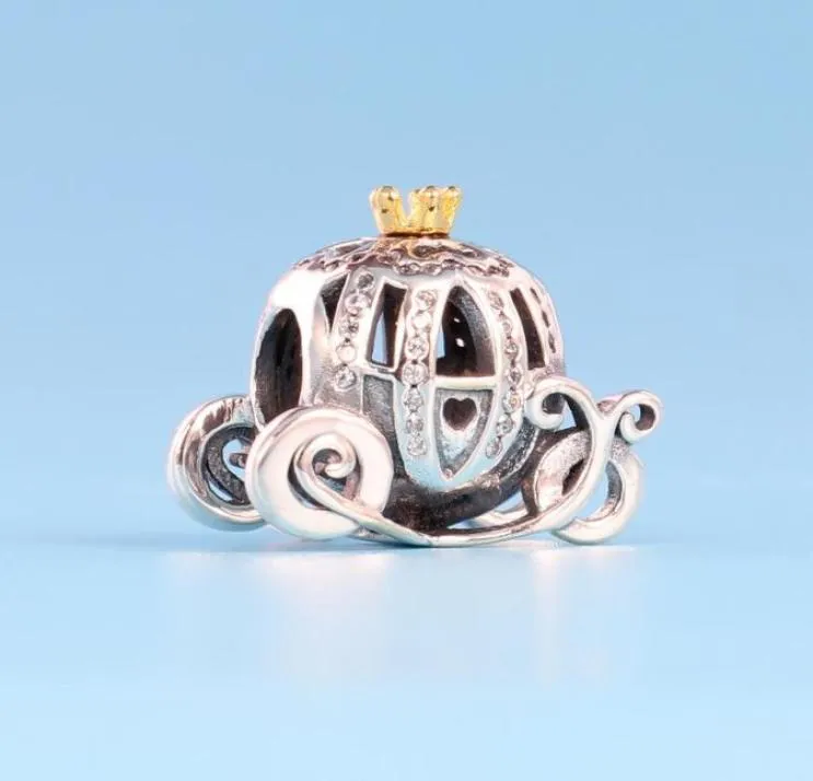 Новый аутентичный 925 серебряный серебряный серебряный серебряный серебряный набор оригинальной коробки для браслета P Diy Crystal Charms Charms Classic Fashion Accessories5270212