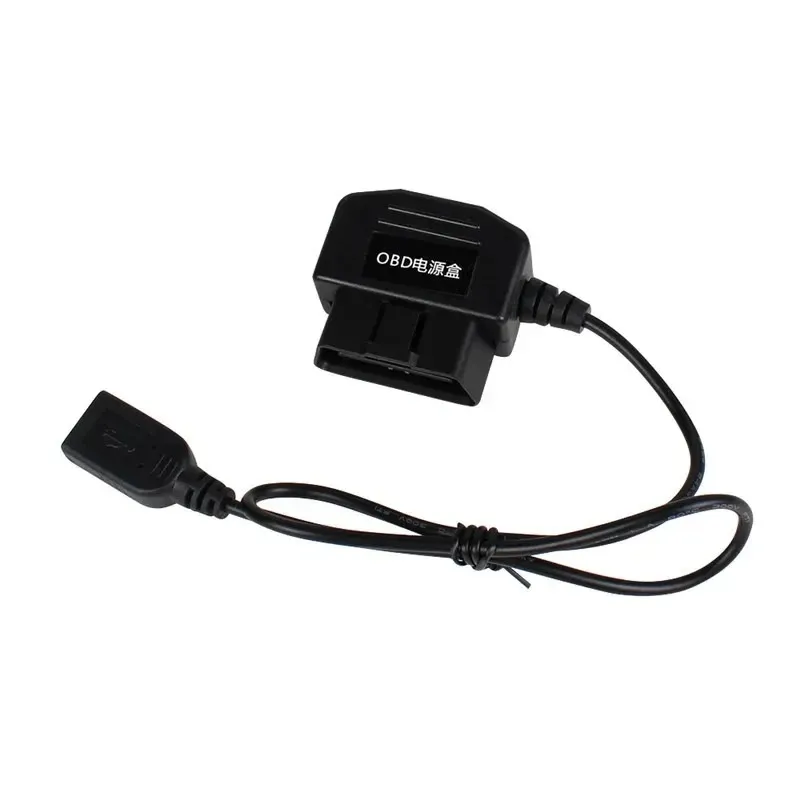 24 horas Monitoramento de estacionamento 5V 3A Cabo de carga USB OBD Hardwire Kit com fio de interruptor para traço Came Camer Vehicle DVR