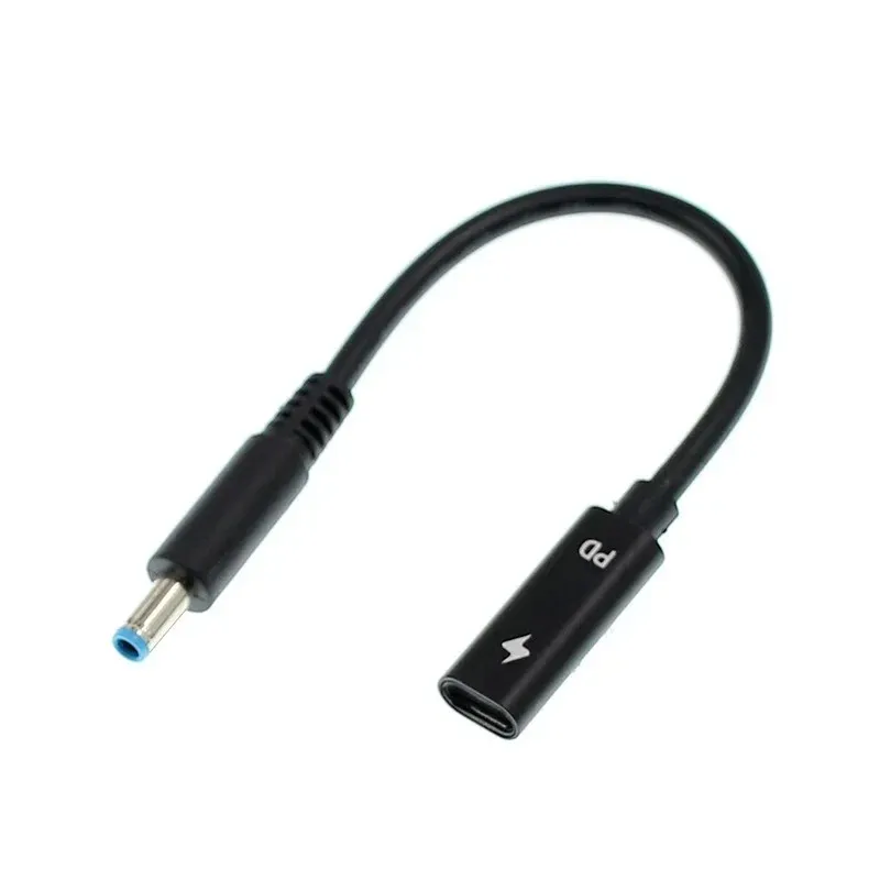 Cavo di ricarica del laptop USB C Tipo da USB C a 3.0 Connettore a tappo dell'adattatore di alimentazione Acer Samsung Asus 19V AD ADAPTE