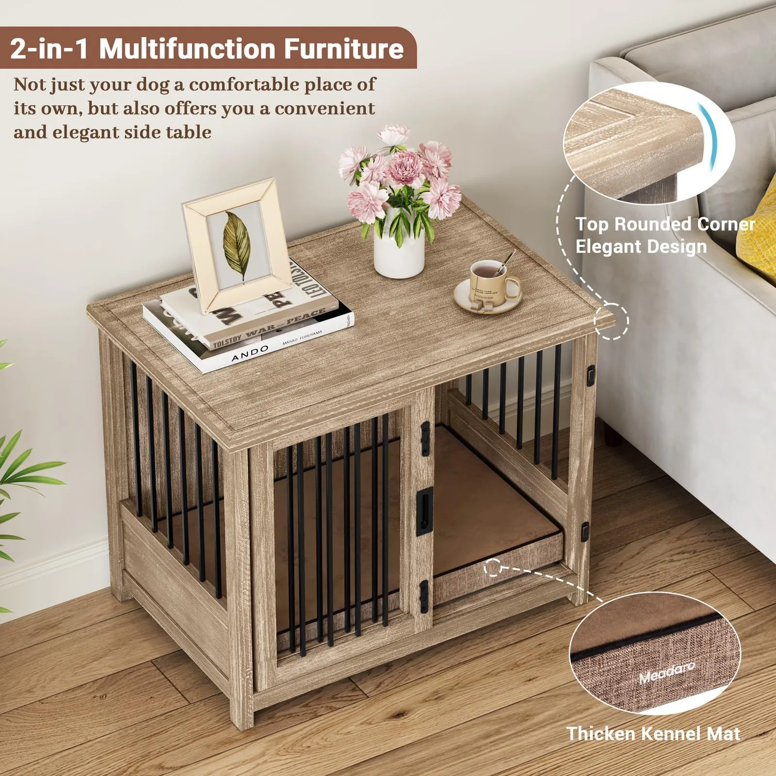 Dog Cage Furniture Dog Crate Furniture, Heavy Duty Dog
