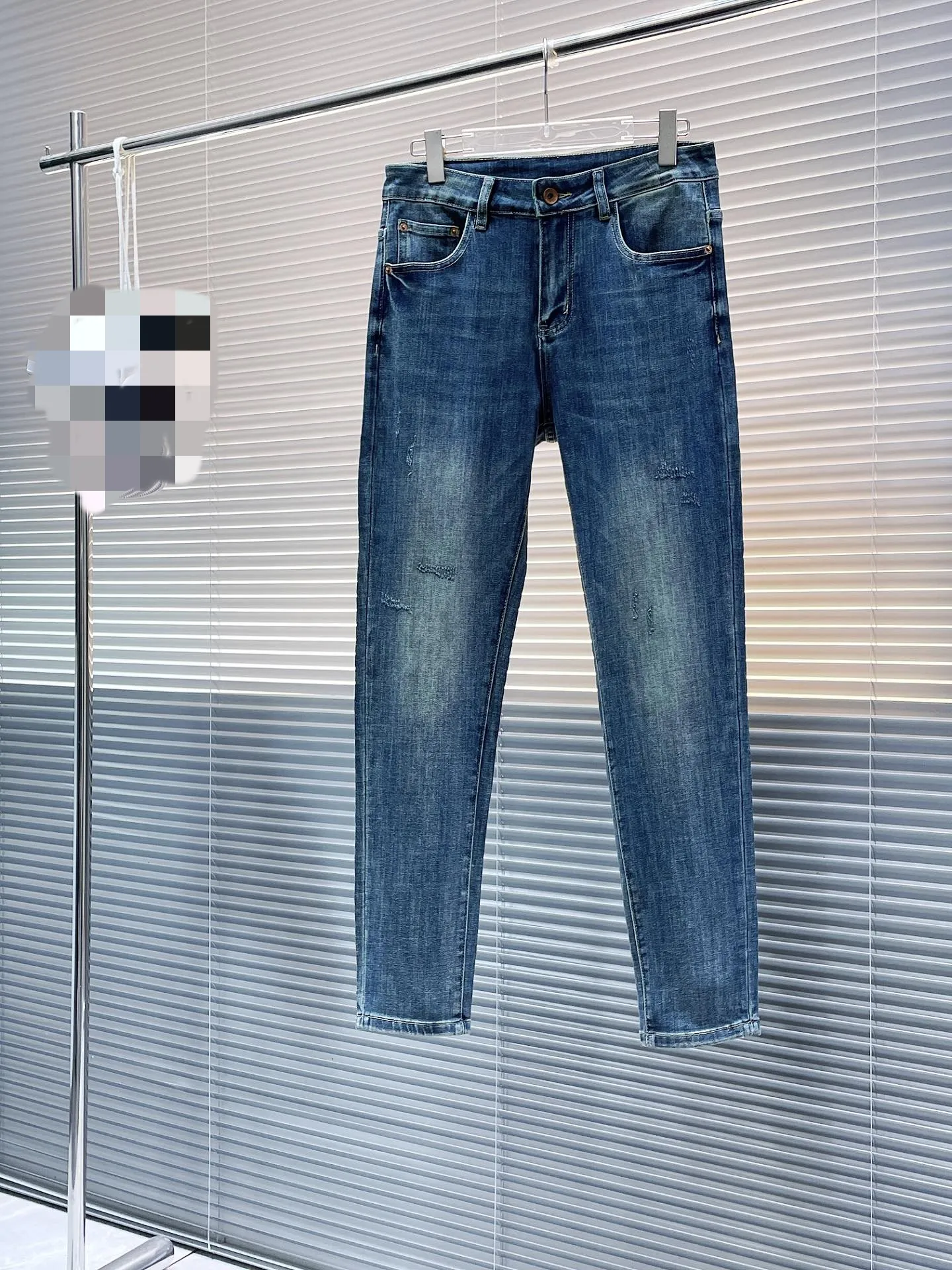 Män kvinnor par varje dag casual denim byxor harajuku gothic jnco y2 rosa läder tryckt orolig smal passform jeans streetwear jnco y2k