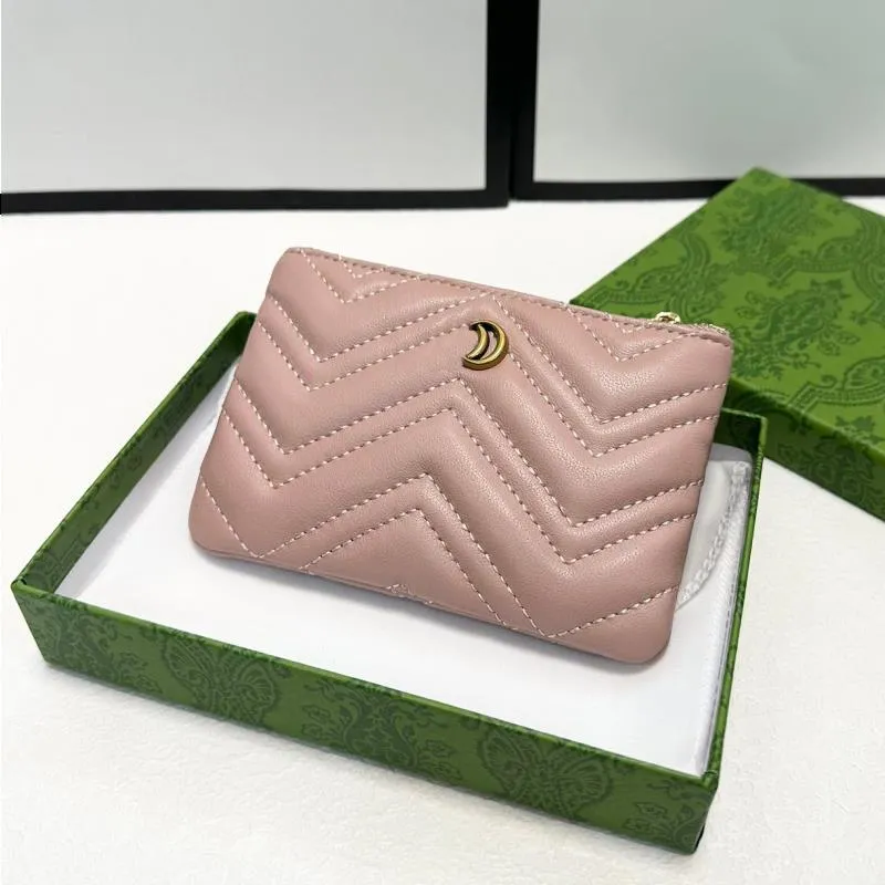 24SS Women Luxurys Designers Wallet Bags Handbag Marmont Gold Hardware Bag äkta läder Messenger Wallet Purse Purse Card Holder 145cm Fltgf