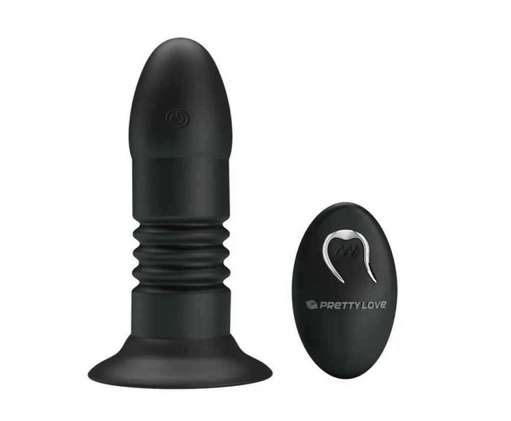 Remote sans fil Contrôle anal vibratrice Toys sexuels pour hommes et femmes G Spot Masseur de la prostate Plug Butt Butt Plux Adult Sex Toys Y19073252462