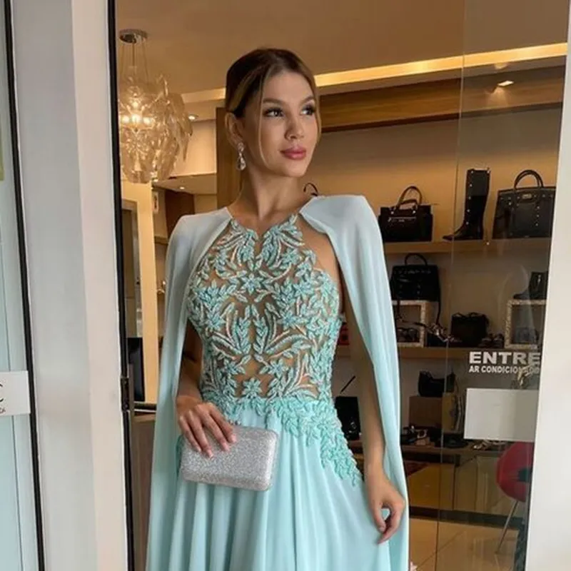 Elegant Illusion Lace Evening Gown: Chiffon Cape Sleeves, Floor Length. Shop Now! from Dhgate Prom Dresses - price 133.15 Elegant Illusion Lace Evening Gown: Chiffon Cape Sleeves, Floor Length. Shop Now! from Dhgate Prom Dresses - price 133.15