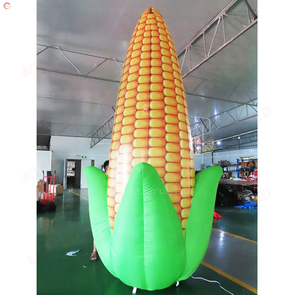 10mH (33ft) with blower Free Ship Outdoor Activities advertising giant inflatable corn model ground balloon for sale