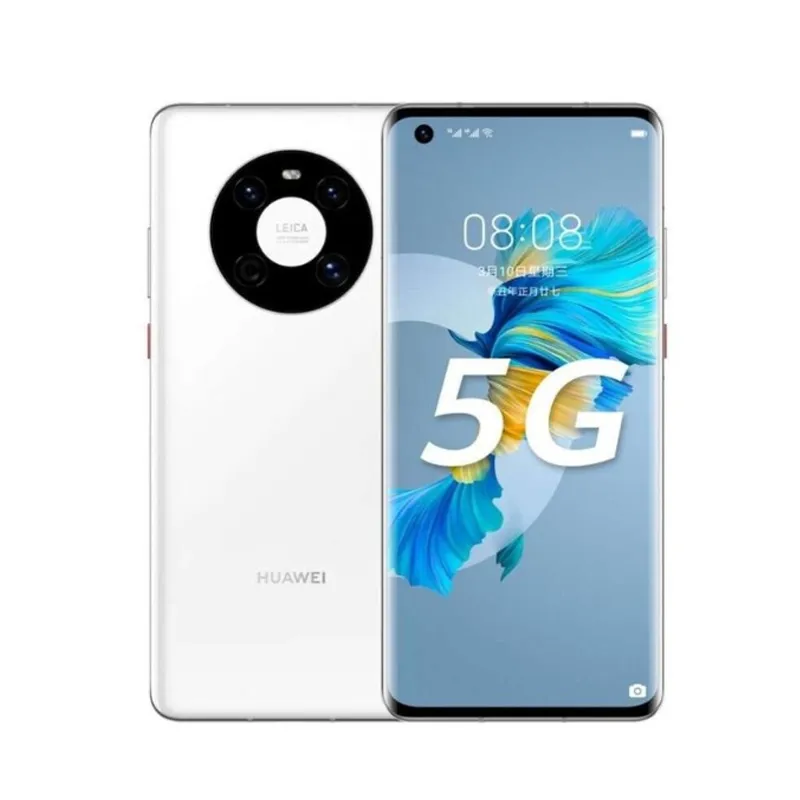 Huawei Mate40E 5G Smartfon procesor, Hisilicon Qilin 990E 6,5-calowy ekran, aparat 64MP, 4200 mAh, 40W ładowanie, Android Używał telefonu