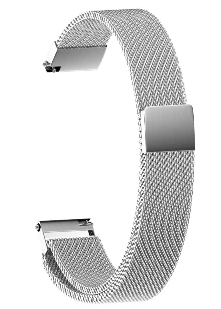 Uhrengurt Mode Milanese Magnetic Loop Edelstahl -Uhrengurtbänder 2220181614mm Relogio Maskulino18Jan117083856