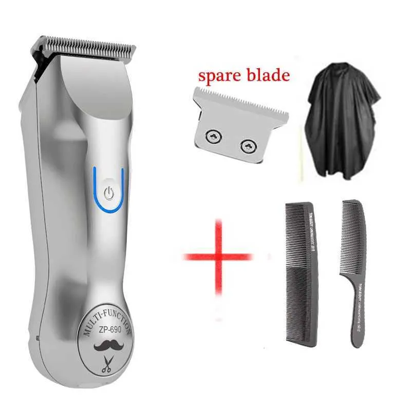 Haartrimmer Nieuwe mini Professional Electric Hair Clippers Mens baard Trimmers Low-Roise Scissors Q240427