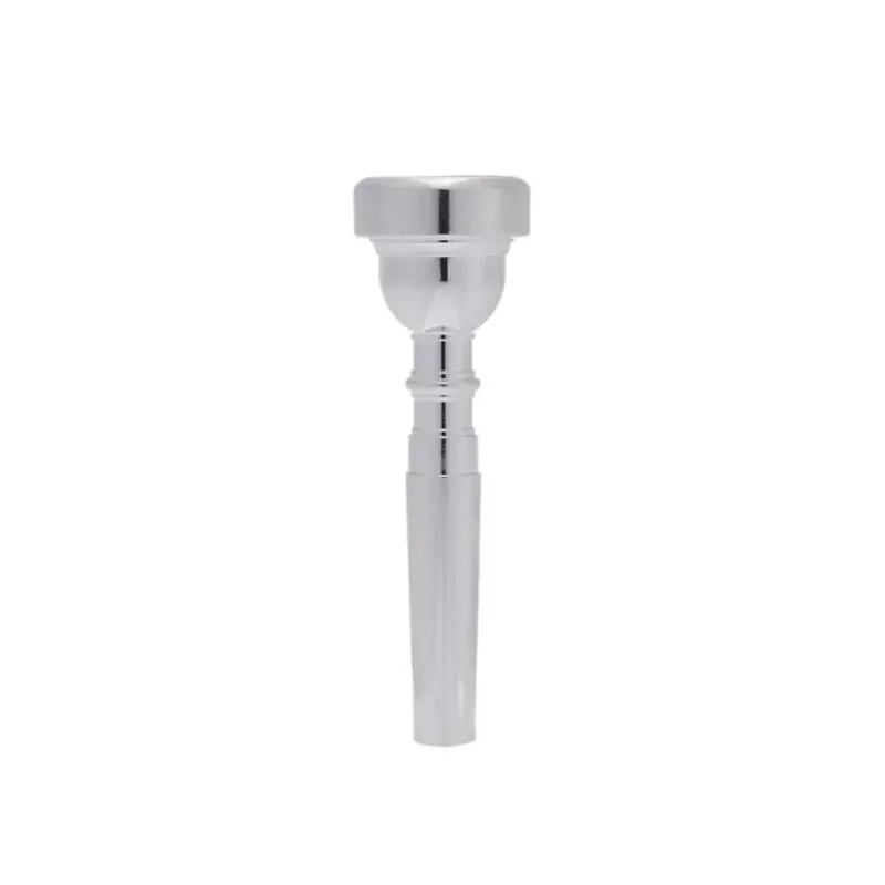 High Qualuity 5C Trumpet Mouthpiece Copper Alloy Durable Stylish Silver Nickel-plated Musical Instrument Sliver