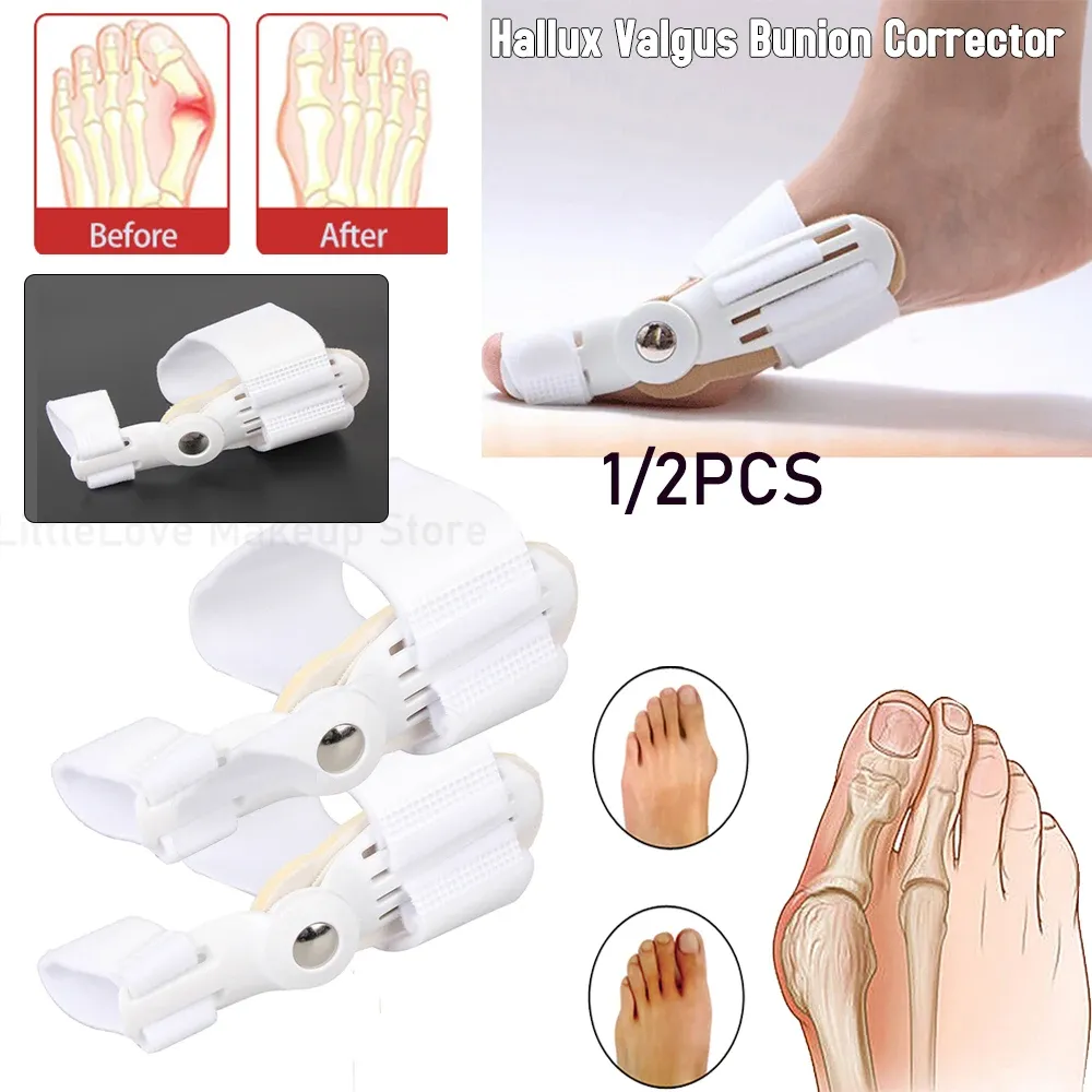 Behandling Ortopedisk korrigering Bunion Splint Big Toe Rättare Korrigerare Fot Smärta Relief Hallux Valgus Correction Pedicure Foot Care