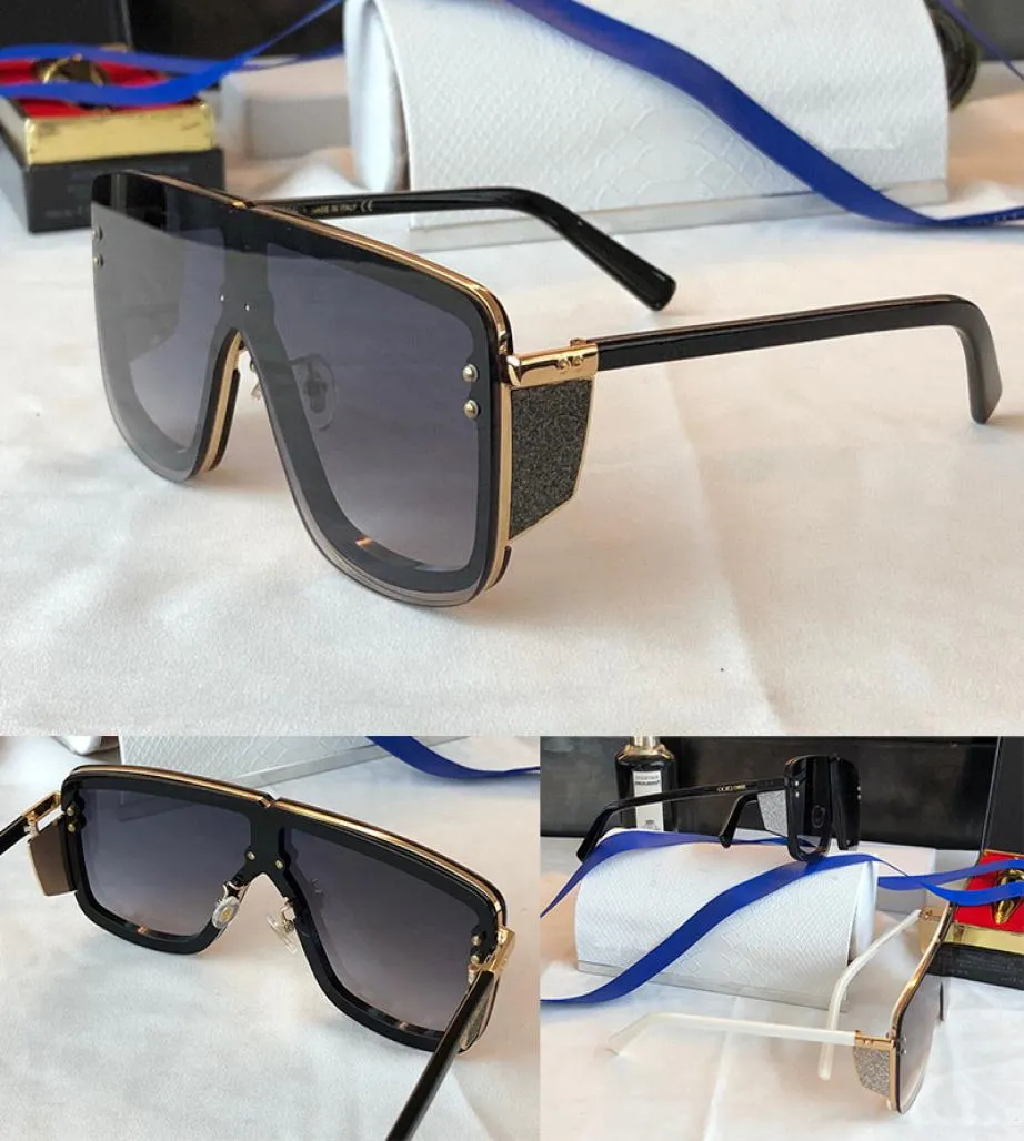 Óculos de sol para mulheres estilo de verão Antiultraviolet Retro Meck Plate Fulsão completa Os óculos de moda aleatória Box1025225