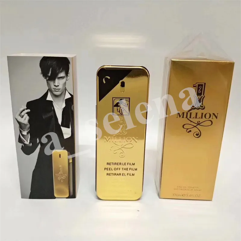 Perfumes Gift Fragance Parfum Perfume One Million 80ml 100ml Incienso de belleza con un buen olor a tiempo duradero