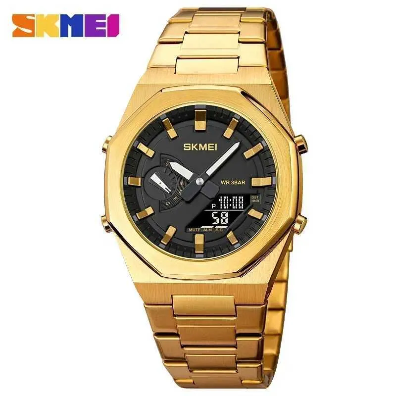 Wristwatches SKMEI 1816 Light Date Waterproof Wrist Relaxo Mens Sports Leisure Business Quartz Q240426