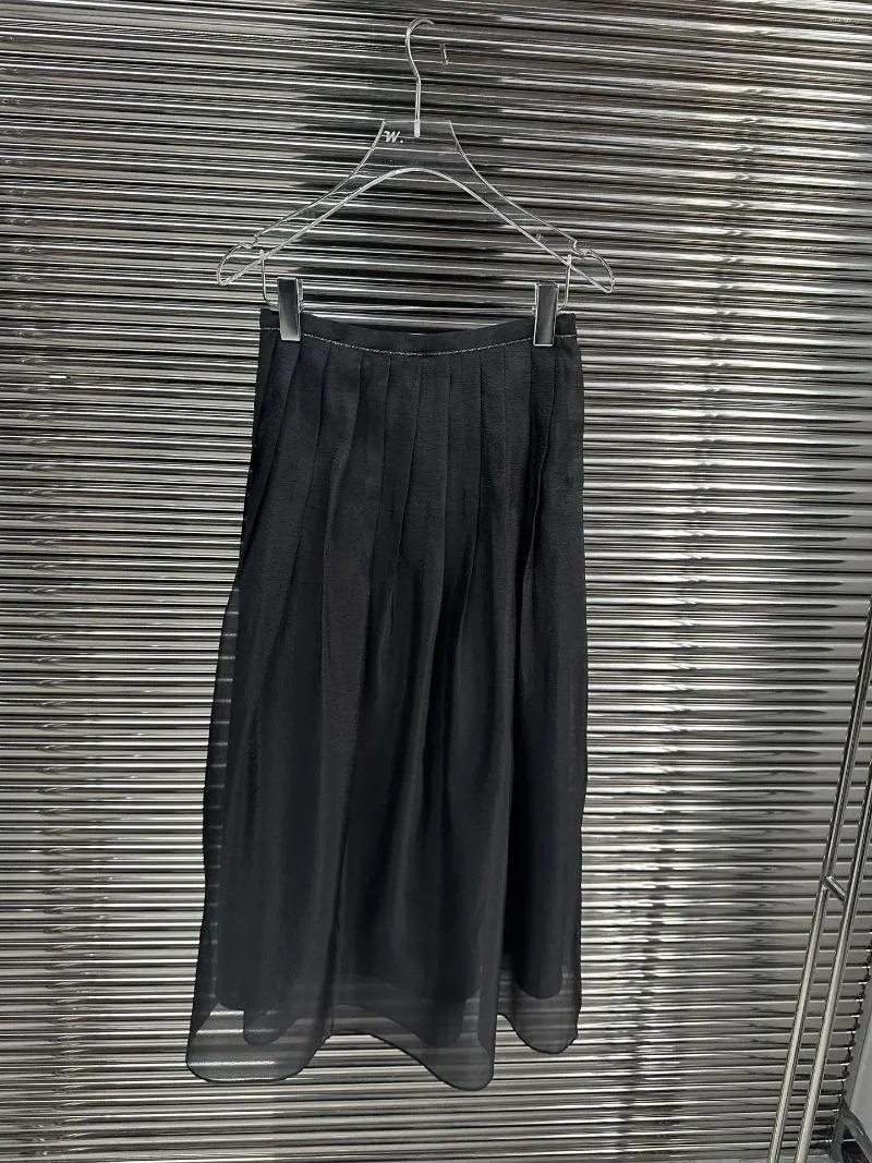 Spódnice 2024 Odzież damska warstwowa plisowana spódnica wiosna lato nr 34