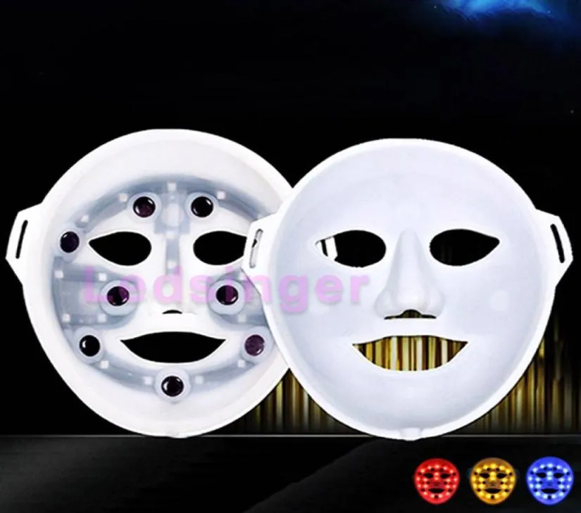 3D振動3色PDT LED PON FACIAL MASK LIGHT THERAPY BEAUTY FACEAL MASSAGER MASK FOR SKIN CARE WRINKLE REMORVAL9267449