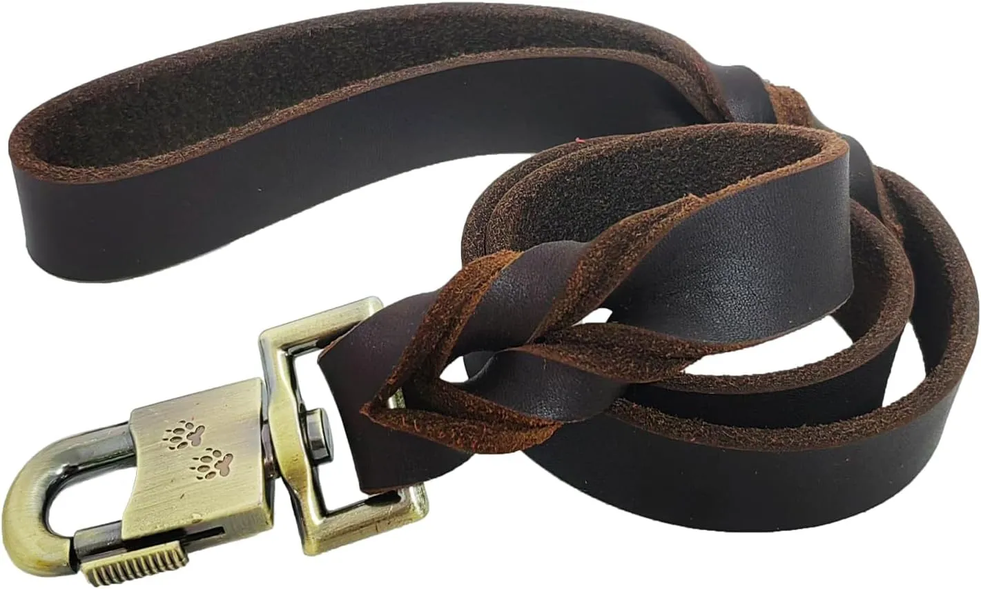 Mile High Life Slip Lead Dog Leash - 5ft Heavy Duty Rope Leash With Leather Tip & Safety Stopper (No Pull Training Leash) - View #2