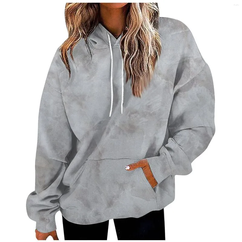 Hoodies voor dames kerstkapes sweatshirt mode casual pullover 3d print camping y2k oversized custom custom