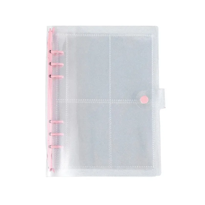 Nytt 3 tum nytt fotoalbum Ins A5 Matte Photocard Binder Korean Style Photocard Holder Instax Mini Album Loose-Leaf Kpop Card Bind