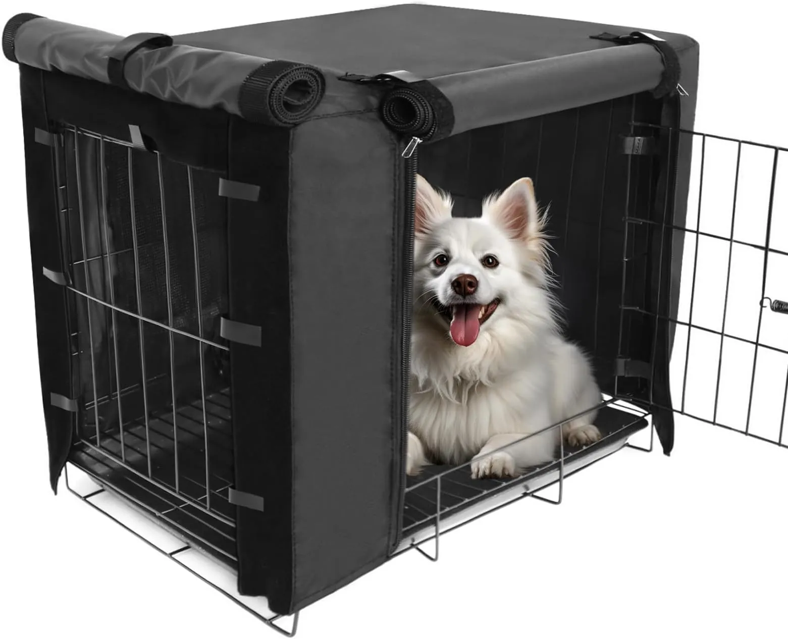 36-Inch Dog Crate Cover - Waterproof Pet Kennel Cover for Large Wire ... - Dog Crate Waterproof Protector For Extra Large Breed Dogs